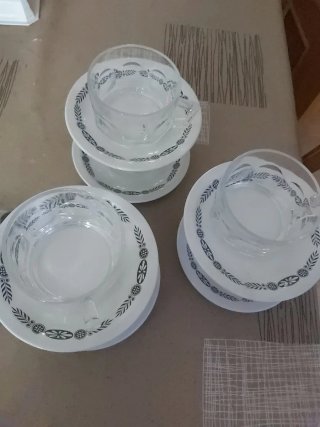 Lote 6 tazas de café