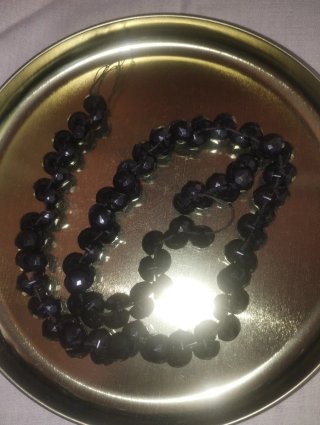 Lotto 100 PZ Bottoni Neri Vintage.