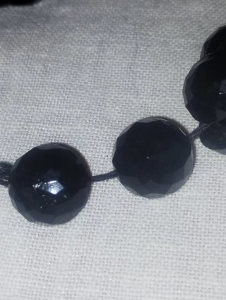 Lotto 100 PZ Bottoni Neri Vintage.