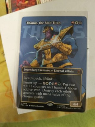 Magic Carta Thanos, The Mad Titan