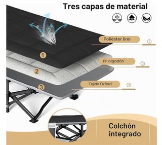 Cama Plegable ATORPOK Camping/Invitados