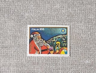 Francobollo Italia 850 Natale