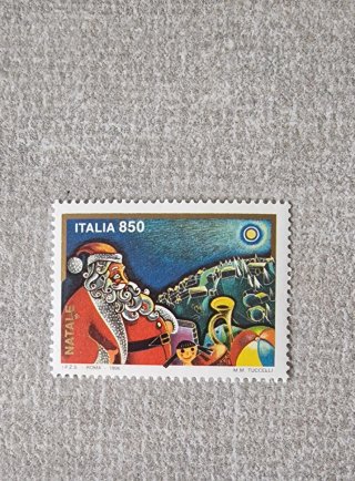 Francobollo Italia 850 Natale