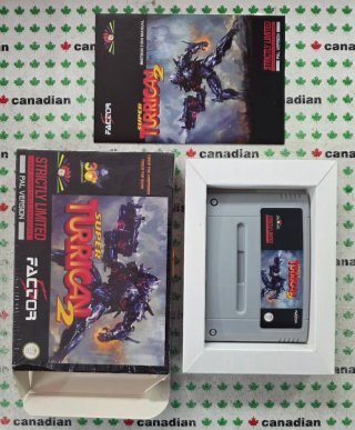 Super Turrican 2 de Strictly Limited para SNES