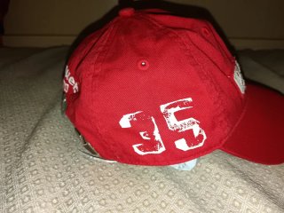 Cappellino Blauer rosso