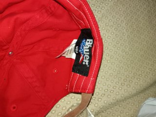 Cappellino Blauer rosso