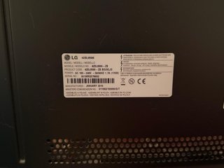 TV LG 42” Full HD. Perfecto estado. 3 HDMI