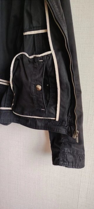 Chaqueta Massimo Dutti Negra Talla 2XL