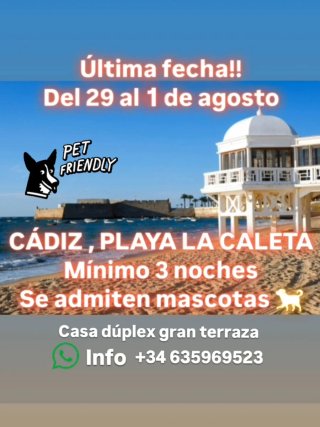 ÚLTIMAS FECHAS CADIZ PLAYA!!