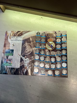 Monedas Oficiales Real Madrid Siglo XX XXI