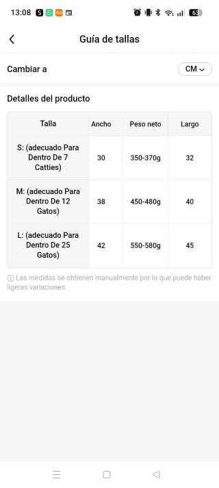 Cama para gato con orejas y pompón. Talla M