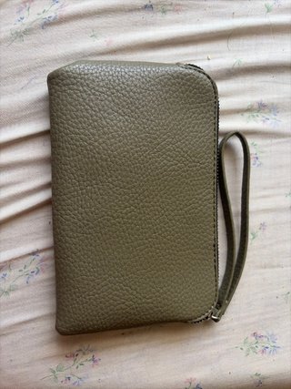 Bolso de mano Parfois verde oliva