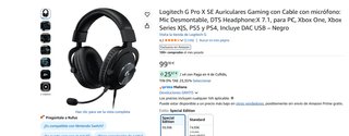 Logitech G Pro X SE Auriculares Gaming