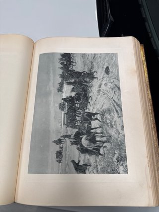Libro alemán antiguo: Ejército y Marina 1871-1918