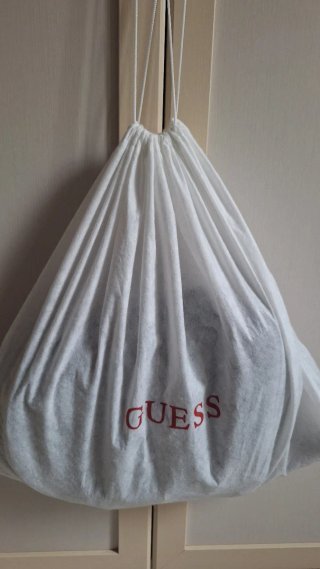 Zaino Guess nero in pelle
