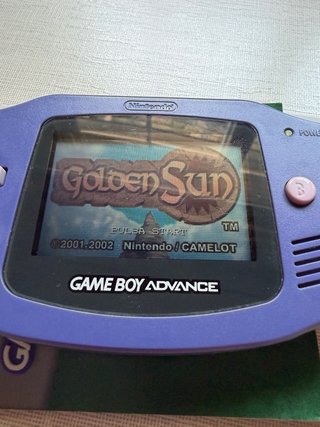 Golden Sun Game Boy Advance + Manual