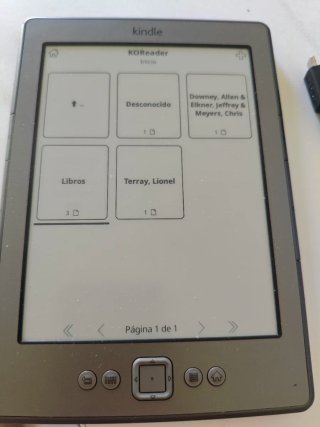 Amazon Kindle 4ª Gen. con KOReader