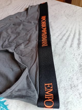 Slip Emporio Armani Grigio Taglia M