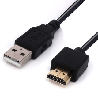 Cable POFET USB a HDMI Carga 50cm