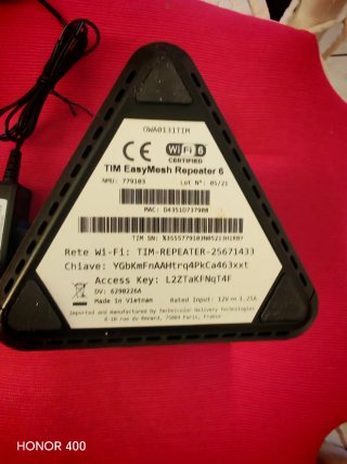 Repeater Mesh WiFi6 Technicolor