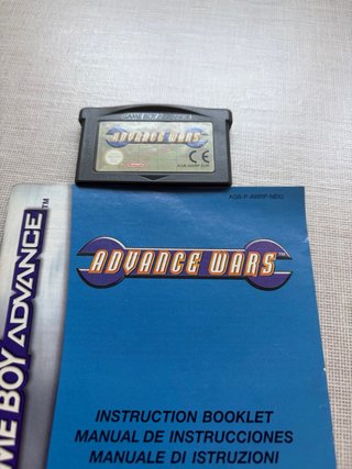 Golden Sun + Advance Wars GBA