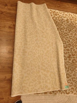 Alfombra Leopardo Beige y Dorado 1.40x2.00m