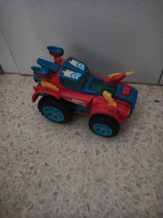 Super Zings Coche de Juguete Rojo y Azul