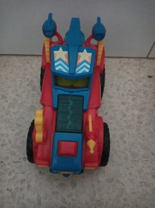 Super Zings Coche de Juguete Rojo y Azul
