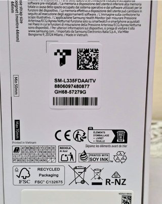 Samsung Galaxy Watch8 44mm Bluetooth sigillato