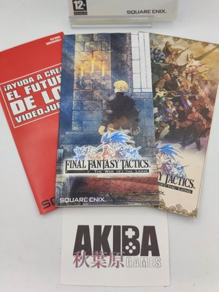 Final Fantasy Tactics: The War of the Lions - PSP