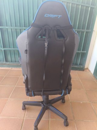 Silla Gamer Drift Negra y Azul