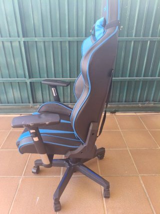 Silla Gamer Drift Negra y Azul