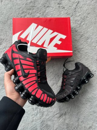 Nike Shox Camaleón Negro/Rojo