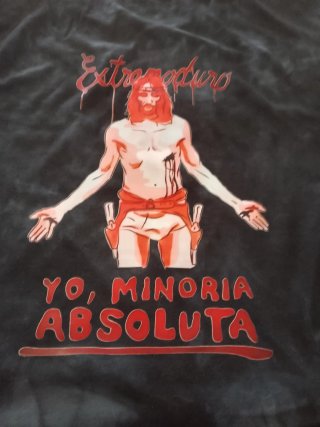 Camiseta Extremoduro Yo Minoría Absoluta Talla M