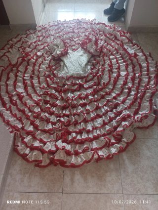 Traje de flamenca talla M / 38