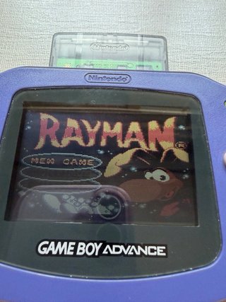 Rayman Game Boy Color Manual y Cartucho