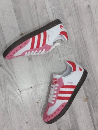 Zapatillas Adidas Mujer Corazón Rosa Blanco