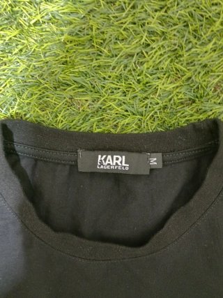 Camiseta Karl Lagerfeld Negra Talla M