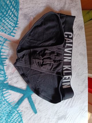 Slip Calvin Klein Nero Taglia M