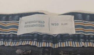 Bermuda vaquera Springfield W30