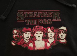 Sudadera Stranger Things Negra