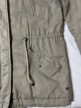 Parka El Corte Inglés verde militar