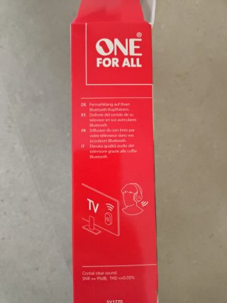 Transmisor Audio Bluetooth One For All HD