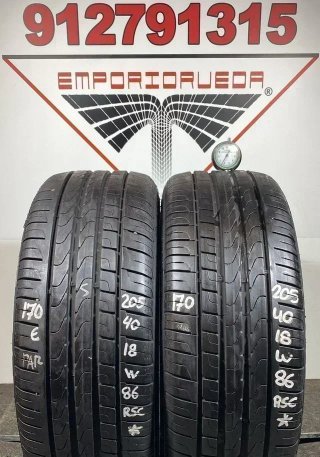 205 40 18 W PIRELLI RUEDA AL 90% VIDA UTIL