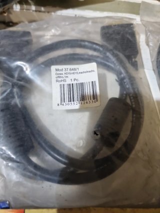 Lote di cavi per informatica, TV, Hifi