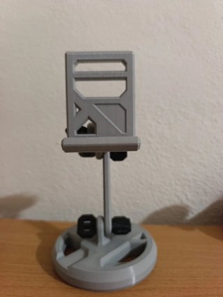 Soporte Móvil/Tablet Articulado 3D Gris