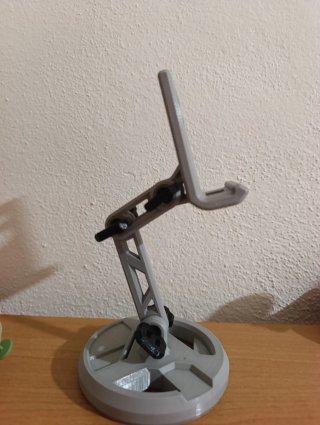 Soporte Móvil/Tablet Articulado 3D Gris