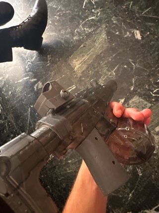 Pistola de agua eléctrica con cargador