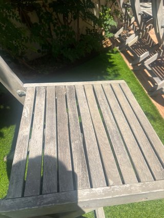 Sillas de madera de acacia plegables para exterior