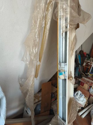 Puerta entrada lacada 80 cm